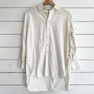Madewell side panel button up